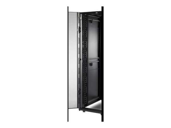 APC - Rackkabelstyringspanel - svart - 42U - TAA-samsvar (en pakke 2) - for P/N: AR9300SP, AR9300SP-R, SMX3000HVTUS, SMX3000LVUS, SRT1000RMXLI, SRT10