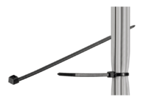 MicroConnect - Kabelfestebånd - svart - 20.3 cm (en pakke 100)