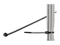 MicroConnect - Kabelfestebånd - svart - 20.3 cm (en pakke 100)