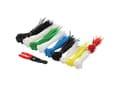 Miniatyrbilde 5 av 5: LogiLink Cable Tie Set - Kabelfestebånd - svart, hvit, blå, gul, rød, grønn (en pakke 600)