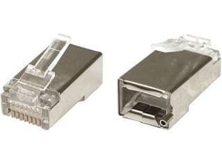 Ubiquiti - Nettverkkontakt - RJ-45 (hann) - skjermet - CAT 5e (en pakke 100)