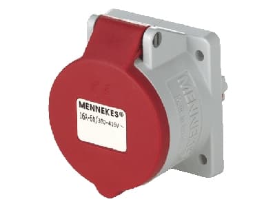 MENNEKES 3385, Suora, 400 V, Punainen, Valkoinen, IP44, 1 kpl