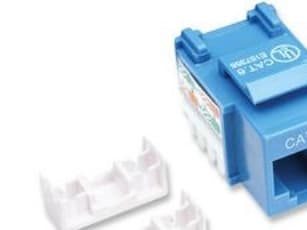 Intellinet 210737, Tasainen, Sininen, RJ-45, Naaras, 22/26, Cat6