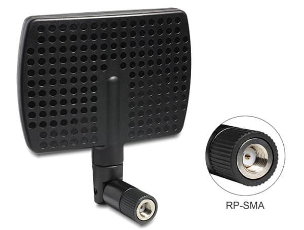 Delock RP-SMA WLAN Antenna - Antenne - Wi-Fi - 5 dBi, 7 dBi - direksjonal