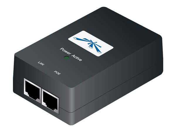 Ubiquiti Networks POE-48-24W, Nopea Ethernet, 10,100 Mbit/s, Musta, CE, FCC, IC, UL, 48 V, 100 - 240 V