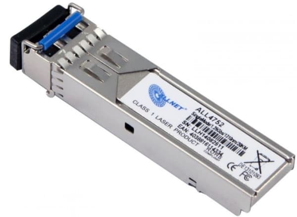ALLNET ALL4752, Fiberoptik, 1250 Mbit/s, mini-GBIC/SFP, LHX, LC, 20000 m