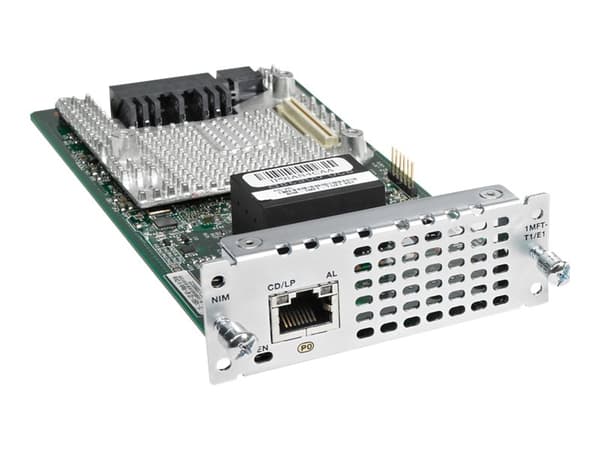 Cisco Fourth-Generation Multi-flex Trunk Voice/Clear-channel Data T1/E1 Module - Utvidelsesmodul - T-1/E-1 - for Cisco 4451-X