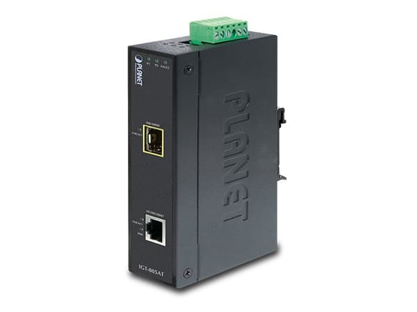 PLANET IGT-805AT - Fibermedieomformer - GigE - RJ-45 / SFP (mini-GBIC)