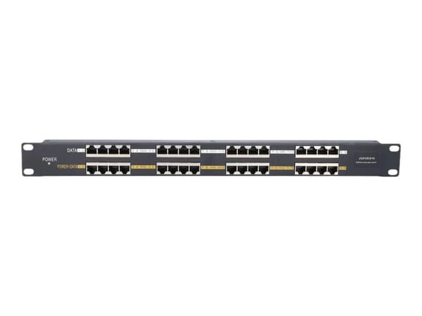 Extralink - Strøminjektor (kan monteres i rack) - AC 100-240 V - 160 watt - utgangskontakter: 16 - 1U - 19"