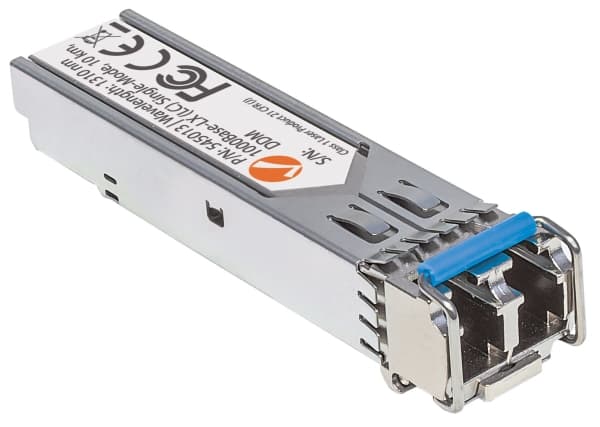 Intellinet 545013, Fiber optisk, 1000 Mbit/s, SFP, LC, 9/125 µm, 10000 m