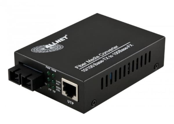 ALLNET ALL-MC102-SC-MM, 100 Mbit/s, IEEE 802.3, IEEE 802.3u, IEEE 802.3x, Raskt Ethernet, 10,100 Mbit/s, 10BASE-T, 100BASE-TX, 100BASE-FX