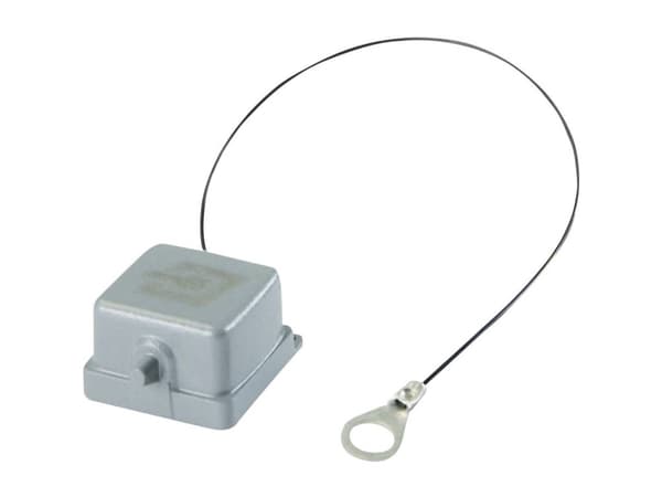 Telegärtner STX V5 støvhette for flenser variant 5 H80030A0006 aluminium H80030A0006 1 stk (H80030A0006)
