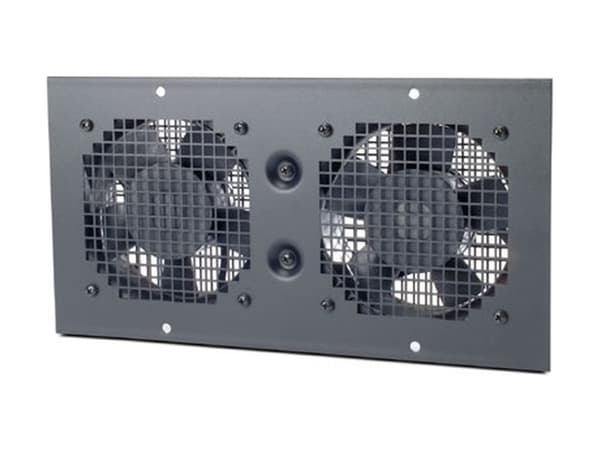 APC - Viftebrett - veggmonterbar - AC 230 V - svart - for NetShelter WX