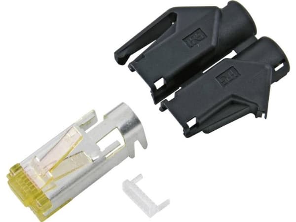Hirose Electronic RJ45C6A-GN TM31 RJ-kontakt RJ45C6A-GN Kontakt, rak Polaritet: 8P8C Grön 1 st