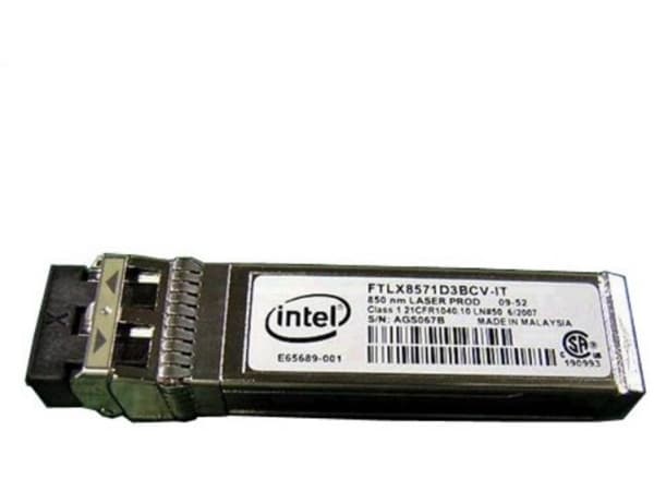 Dell - SFP+ transceivermodul - 10GbE - 10GBase-SR - opp til 300 m - for PowerEdge FC640, R240, R530, R540, R630, R640, R6415, R730, R740, R7415, R742