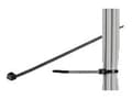 Miniatyrbilde 1 av 5: MicroConnect - Kabelfestebånd - svart - 28 cm (en pakke 100)