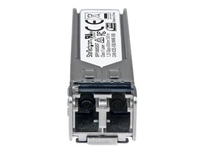 StarTech.com MSA Uncoded Compatible SFP Module, 1000BASE-SX, 1GbE Multi Mode (MMF) Fiber Optic Transceiver, 1GE Gigabit Ethernet SFP, LC Connector, 5