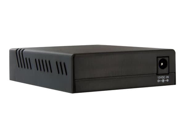 StarTech.com 10/100 MM Fiber Copper Fast Ethernet Media Converter ST 2 km - Fibermediekonverterare - 100Mb LAN - 10Base-T, 100Base-FX, 100Base-TX - R
