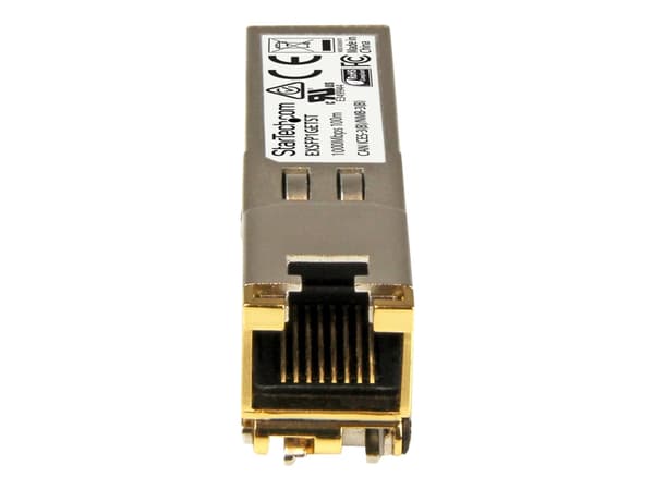 StarTech.com Juniper EX-SFP-1GE-T-kompatibel SFP-modul, 1000BASE-T, SFP til RJ45 Cat6/Cat5e, 1GE Gigabit Ethernet SFP, RJ-45 (kobber) 100m, 1Gbps/100