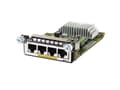 Miniatyrbild 3 av 4: HPE Aruba 3810M/2930M Smart Rate Module - Expansionsmodul - 1/2.5/5/10GBase-T (PoE+) x 4 - för HPE Aruba 2930M 24, 2930M 48, 3810, 3810M 16, 3810M 24