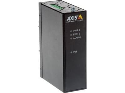 AXIS T8144 Industrial Midspan - Strøminjektor - DC 20 - 60 V - 60 watt - svart - for AXIS C1410, D3110, P1385-E, P1455-LE, P1455-LE-3, Q6100-E 50, W4