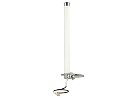 Delock LTE Antenna - Antenne - 27 cm - Smart Home - 6 dBi - rundtstrålende - utendørs, stangmontering, innendørs - hvit