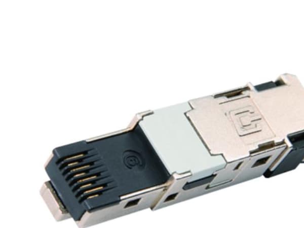 Telegärtner J80026A0003, RJ45, Musta