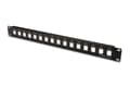 Miniatyrbilde 3 av 5: DIGITUS Professional DN-91400 - Koblingspanel - UTP - svart, RAL 9005 - 1U - 19" - 16 porter