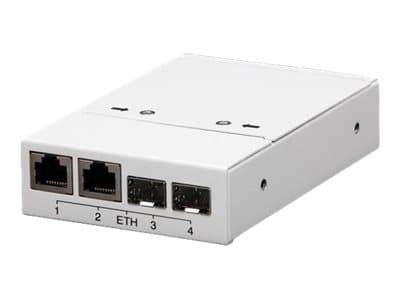 AXIS T8606 Media Converter Switch - Fibermediekonverterare - 100Mb LAN - 10Base-T, 100Base-TX - 2 portar - 2 x RJ-45 / 2 x SFP (mini-GBIC) - för AXIS