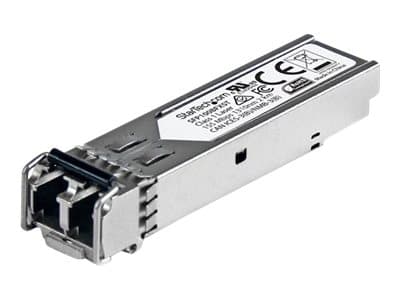 StarTech.com MSA Uncoded Compatible SFP Module, 100BASE-FX, 100MbE Multi Mode (MMF) Fiber Optic Transceiver, 100Mb Ethernet SFP, LC Connector, 2km, 1