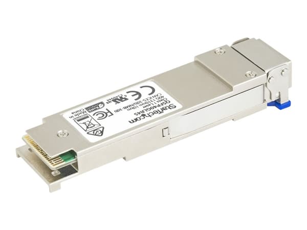 StarTech.com Cisco QSFP-40G-LR4-S Yhteensopiva QSFP+-moduuli, 40GBASE-LR4, 40GbE SMF optinen transceiver, 40GE Gigabit Ethernet LC-liitin, 10 km, 127
