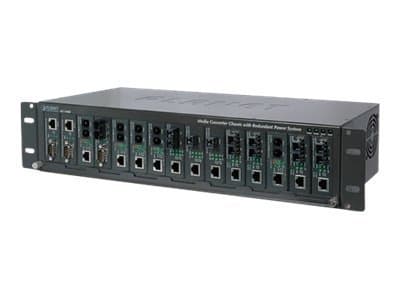 PLANET MC-1500R - Modulär expansionsenhet - 2.4U - kan monteras i rack