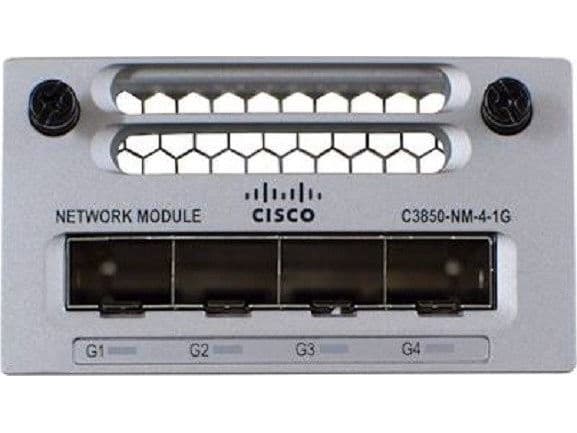 Cisco Catalyst 9300 Series Network Module - Utvidelsesmodul - Gigabit SFP x 4 - for Catalyst 9300