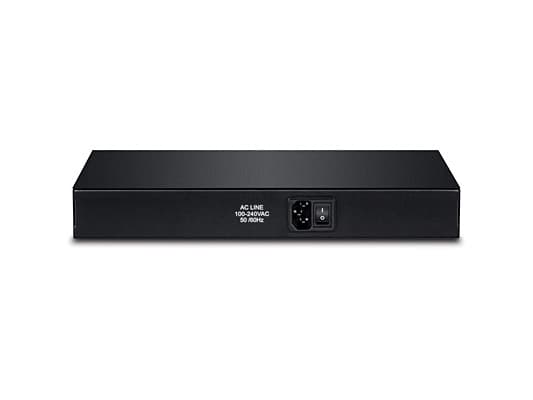 TRENDnet TPE 3012L NVR PoE+ Switch - Switch - 8 x 10/100/1000 (PoE+) + 2 x 10/100/1000 (upplänk) + 2 x delad Gigabit SFP - rackmonterbar - PoE+ (120