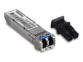 Miniatyrbild 1 av 5: TRENDnet TE100-MGBS20 - SFP-sändar/mottagarmodul (mini-GBIC) - 1GbE - 1000Base-LX, Fibre Channel - LC enkelläge - upp till 20 km - 1310 nm - TAA-komp