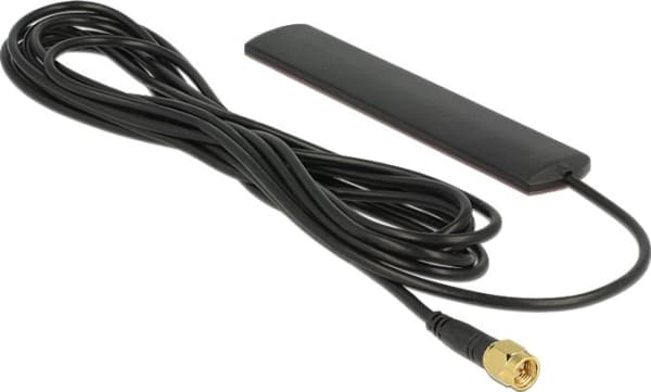 Delock - Antenne - Smart Home - 3 dBi - rundtstrålende - innendørs - svart