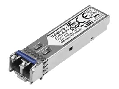 StarTech.com Cisco GLC Connector LX-SM-RGD Compatible SFP Module, 1000BASE-LX, 1GbE Single Mode Fiber Optic Transceiver, LC Connector, 10km 1310nm, D