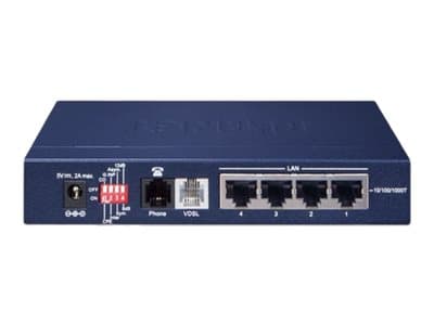 PLANET VC-234G - Nettverksutvider - 1GbE, Ethernet over VDSL2 - 10Base-T, 100Base-TX, 1000Base-T, VDSL2 - 4 x RJ-45 / RJ-11 - opp til 1.4 km