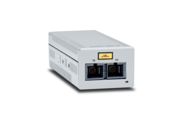 Allied Telesis AT DMC1000 - Fibermediekonverterare - 1GbE - 1000Base-SX, 1000Base-T - RJ-45 / SC-läge (multi-mode) - upp till 500 m - 850 nm