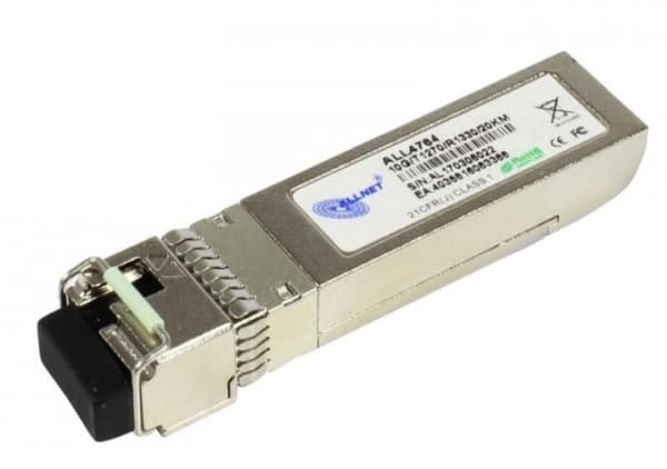 ALLNET ALL4764, Fiberoptikk, 1250 Mbit/s, mini-GBIC, LC, 20000 m, 1330 nm