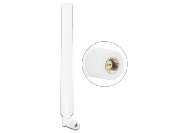 Delock - Antenne - innendørs - Smart Home - 4 dBi - rundtstrålende - innendørs - hvit