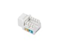 Miniatyrbilde 4 av 5: Lanberg KSU5-1090 - Modulinnlegg - CAT 5e - UTP - RJ-45 - hvit