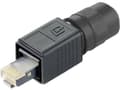 Miniatyrbilde 2 av 3: Telegärtner J80026A0013, RJ45, Sort