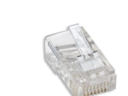 Intellinet 502375, RJ-45, Gjennomsiktig, Gull, 100 stykker