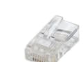 Miniatyrbilde 1 av 5: Intellinet 502375, RJ-45, Gjennomsiktig, Gull, 100 stykker