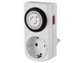 Miniatyrbilde 3 av 3: Bachmann Mini Time switch mechanical - Automatisk strømsvitsj - AC 230 V - 3680 watt - hvit