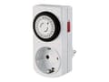 Miniatyrbilde 1 av 3: Bachmann Mini Time switch mechanical - Automatisk strømsvitsj - AC 230 V - 3680 watt - hvit