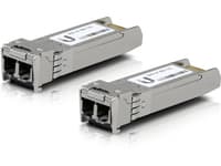 Ubiquiti U Fiber Multi-Mode - SFP+ transceiver-modul - 10 GigE - LC multimode - opptil 300 m - 850 nm (pakke med 20)