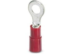 Lapp 63104070, Gaffelkabelsko, Rak, Röd, 1,5 mm ², 0,5 mm ²