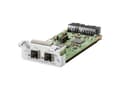 Miniatyrbilde 3 av 4: HPE Aruba - Nettverksstackmodul 2 - for HPE Aruba 2930M 24 Smart Rate POE+ 1-Slot
